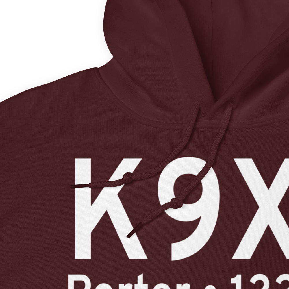 Williams Airport (K9X1) ICAO Hoodie Sweatshirt 