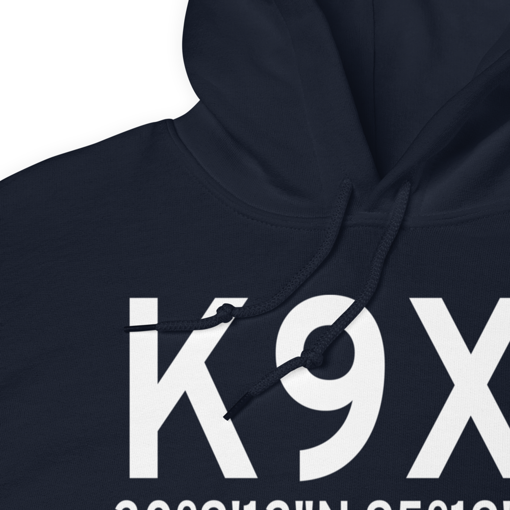 Williams Airport (K9X1) ICAO Hoodie Sweatshirt 
