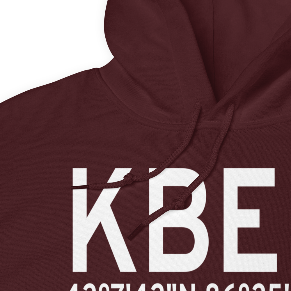 Southwest Michigan Regional Airport (KBEH) ICAO Hoodie Sweatshirt 