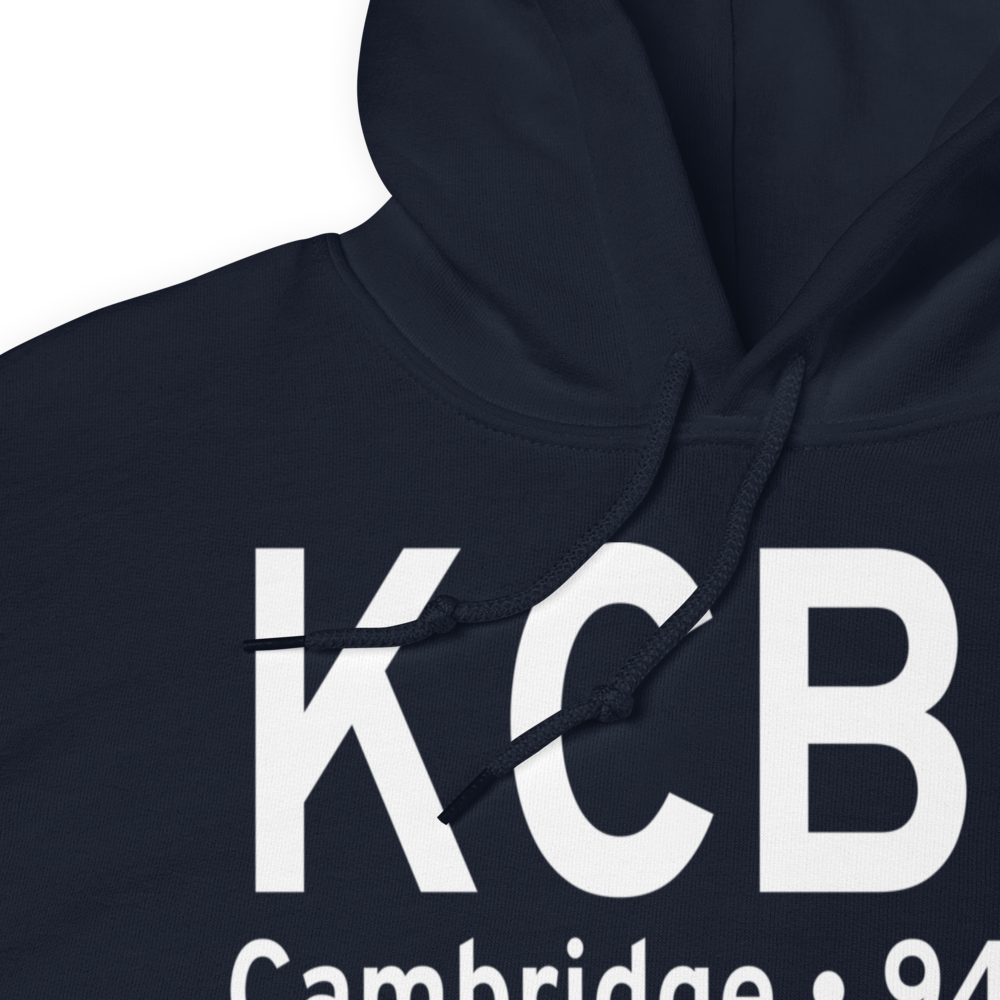Cambridge Municipal Airport (KCBG) ICAO Hoodie Sweatshirt 