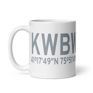 Wilkes Barre Wyoming Valley Airport (KWBW) ICAO Mug