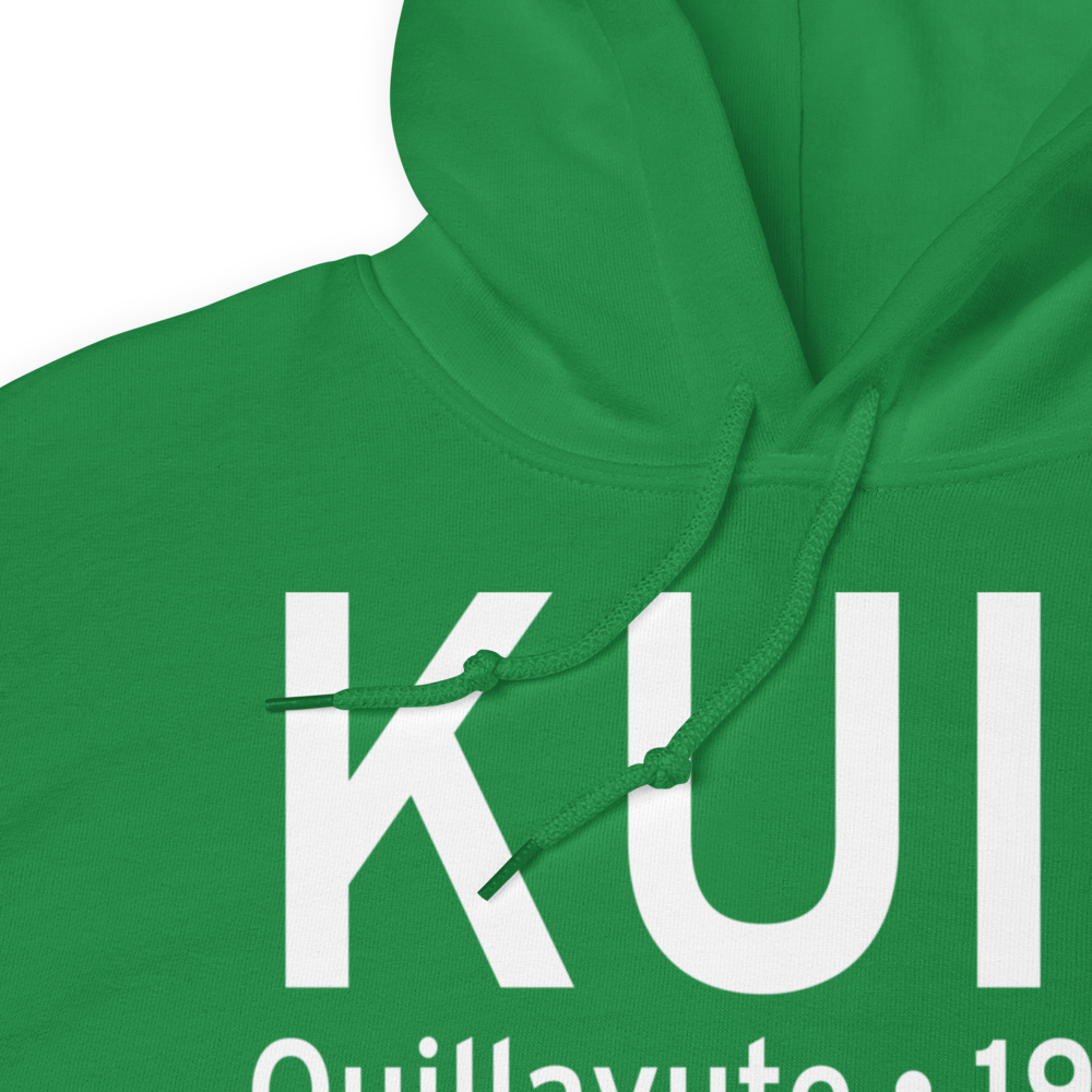 Quillayute Airport (KUIL) ICAO Hoodie Sweatshirt 