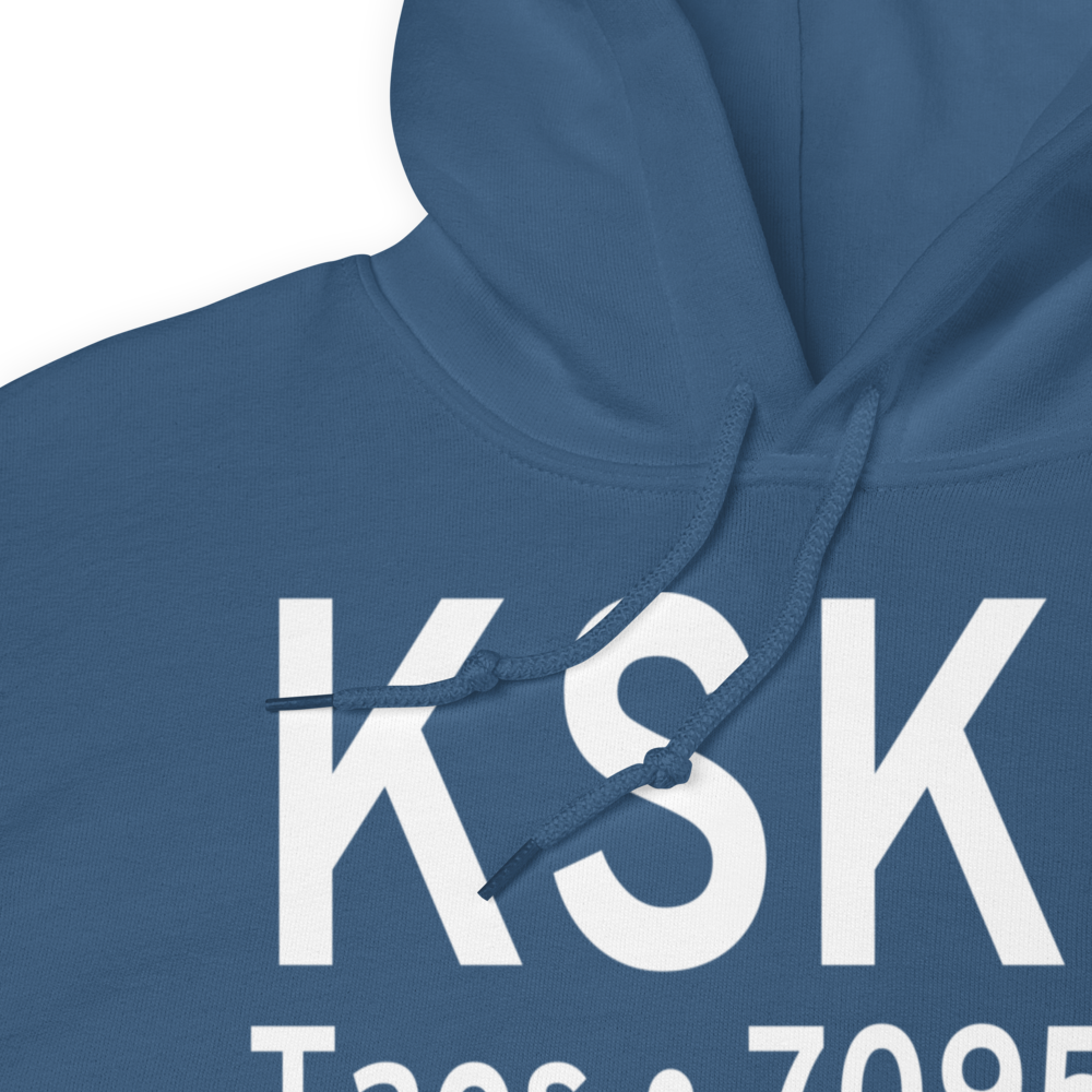 Taos Regional Airport (KSKX) ICAO Hoodie Sweatshirt 