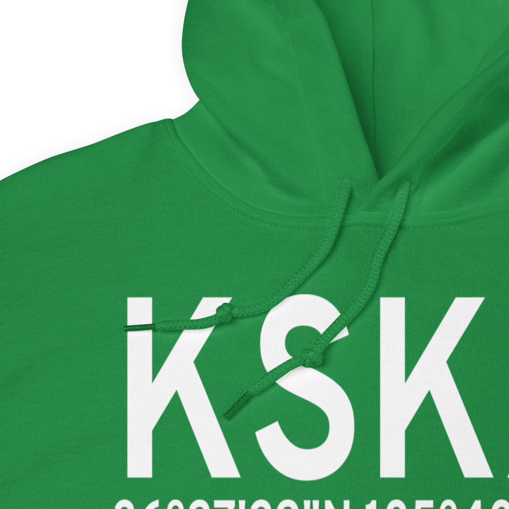 Taos Regional Airport (KSKX) ICAO Hoodie Sweatshirt 