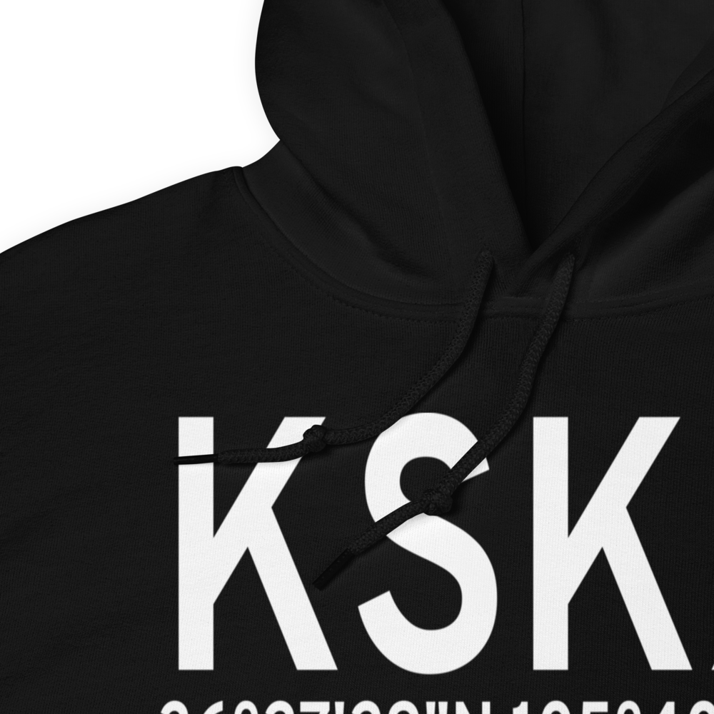 Taos Regional Airport (KSKX) ICAO Hoodie Sweatshirt 