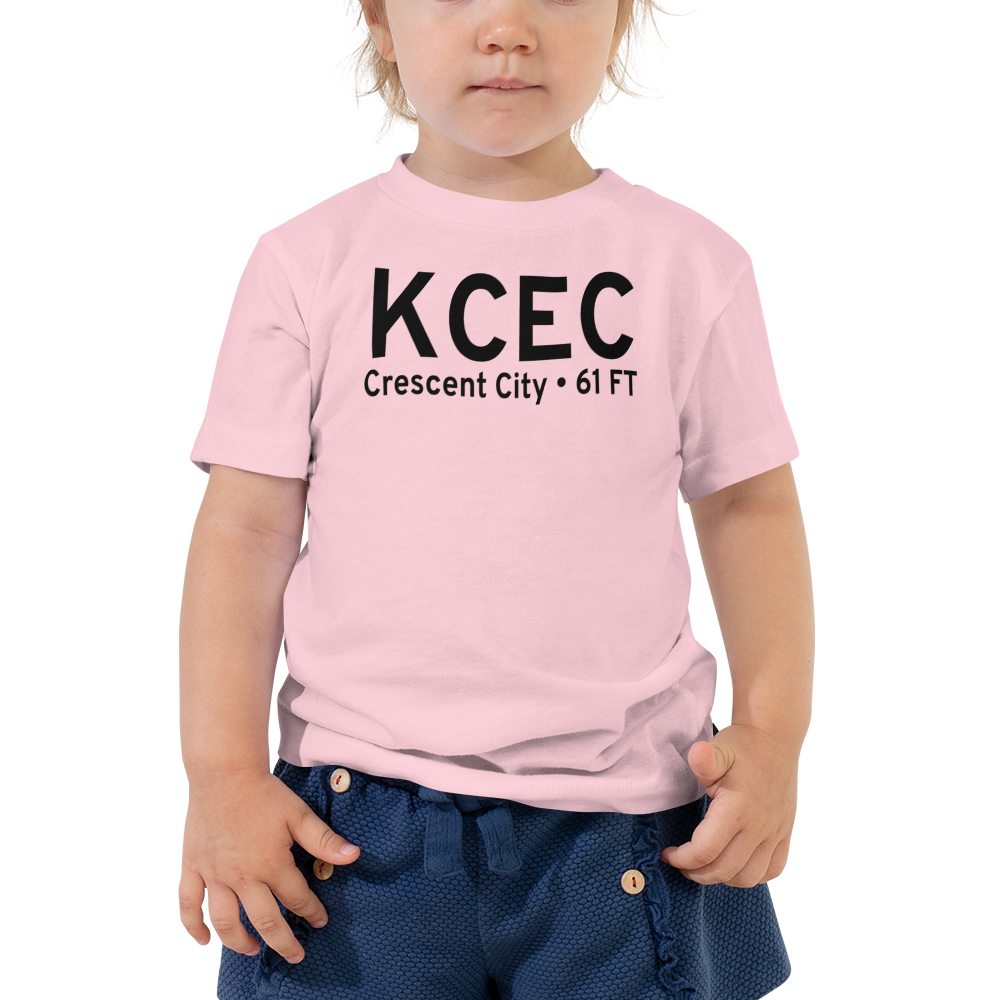 Jack Mc Namara Field Airport (KCEC) ICAO Toddler T-Shirt 