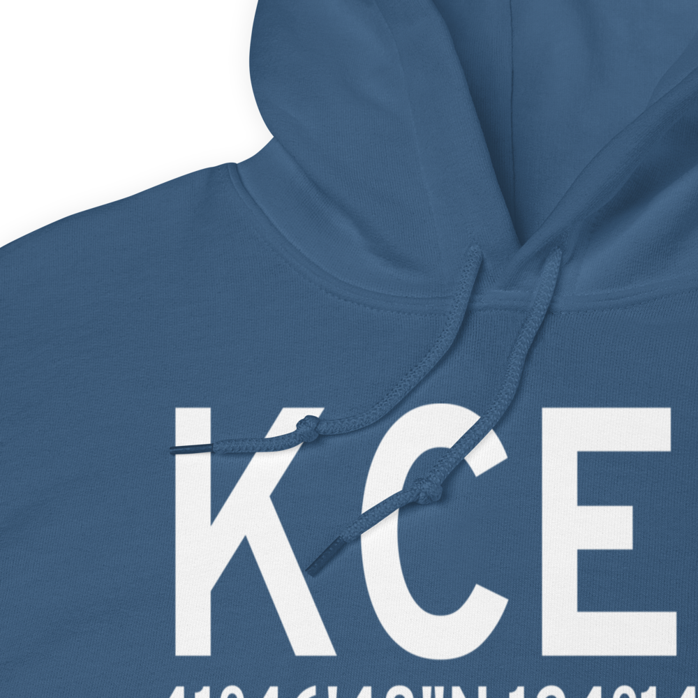 Jack Mc Namara Field Airport (KCEC) ICAO Hoodie Sweatshirt 