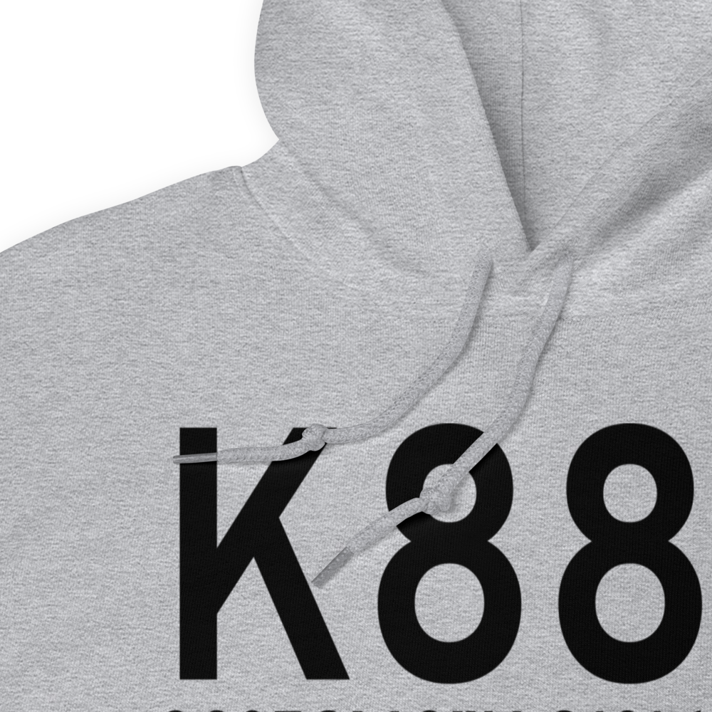 Allendale County Airport (K88J) ICAO Hoodie Sweatshirt 