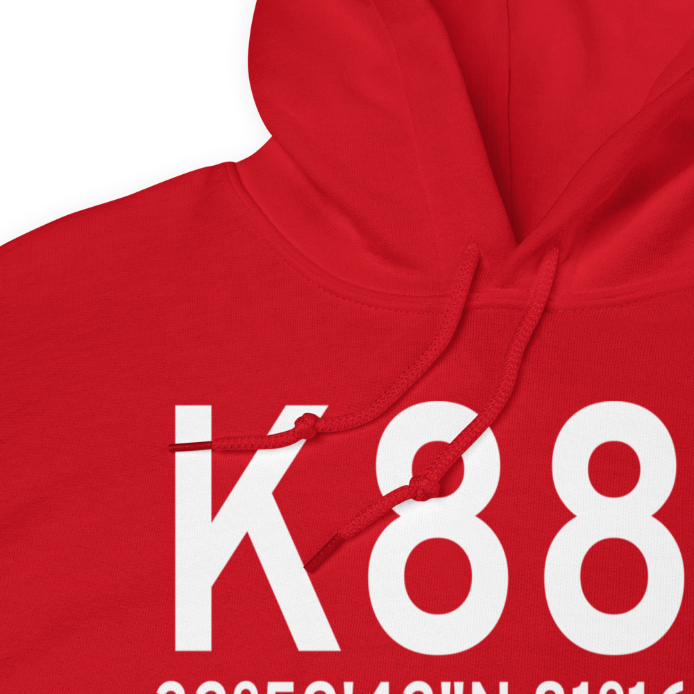 Allendale County Airport (K88J) ICAO Hoodie Sweatshirt 