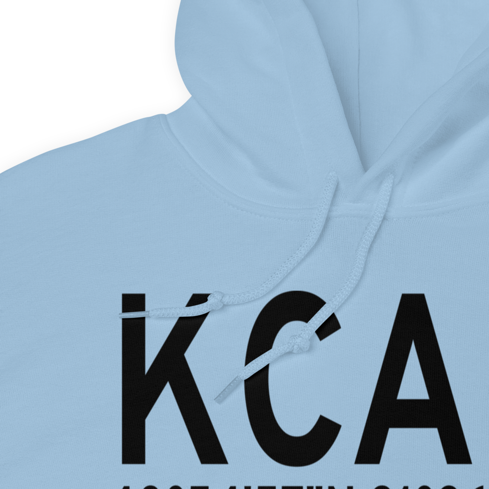 Akron Canton Regional Airport (KCAK) ICAO Hoodie Sweatshirt 