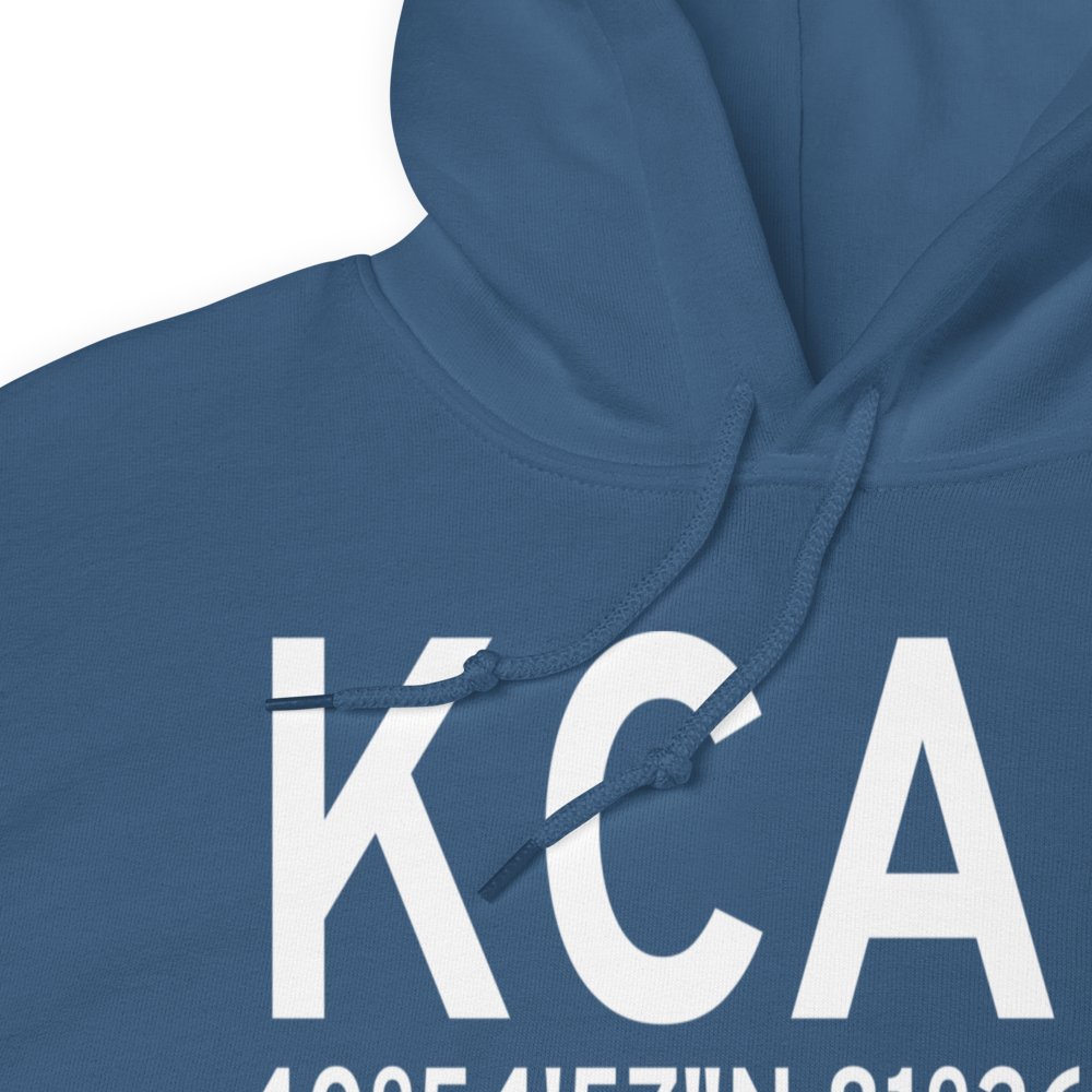 Akron Canton Regional Airport (KCAK) ICAO Hoodie Sweatshirt 
