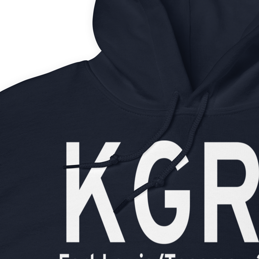 Gray Army Air Field (KGRF) ICAO Hoodie Sweatshirt 