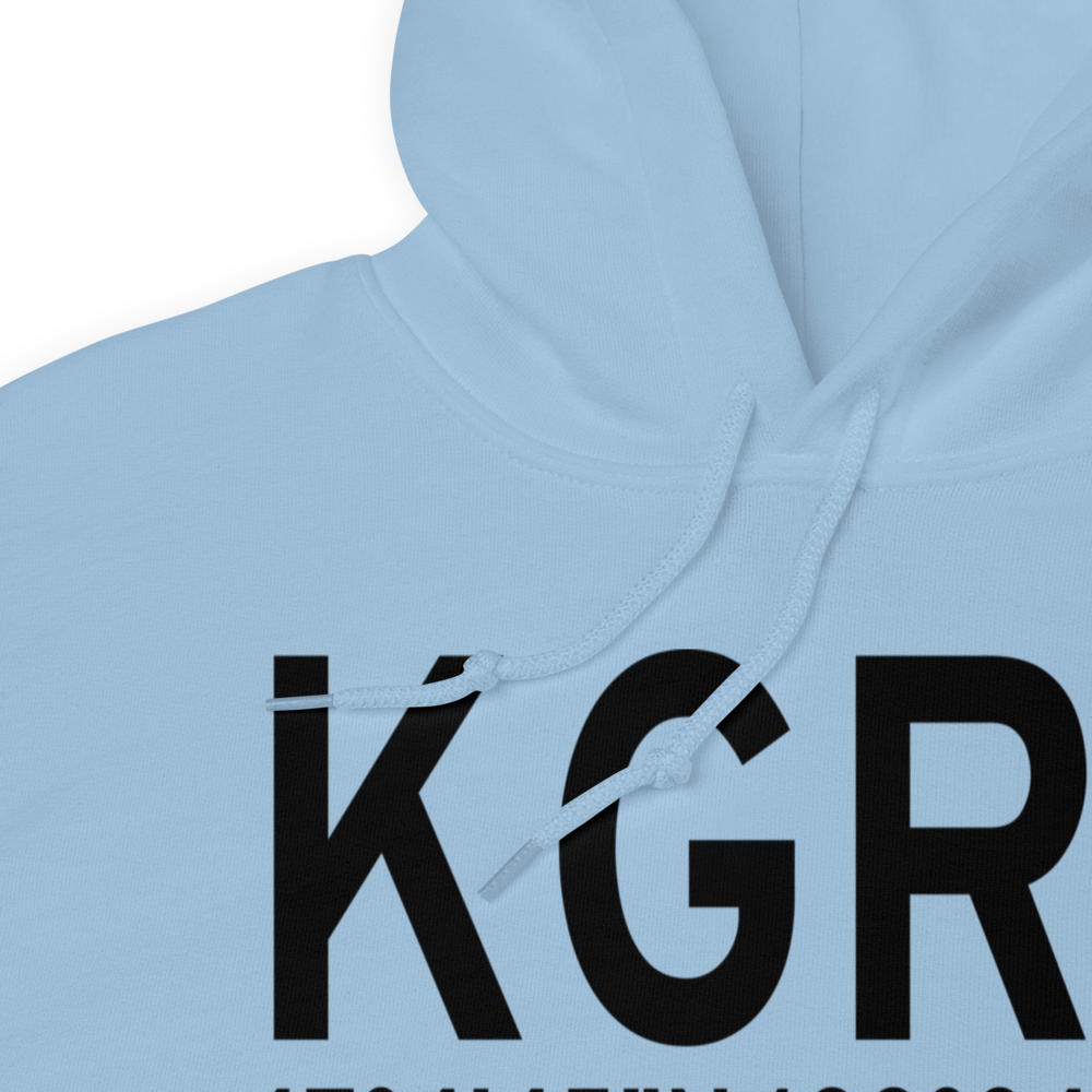 Gray Army Air Field (KGRF) ICAO Hoodie Sweatshirt 