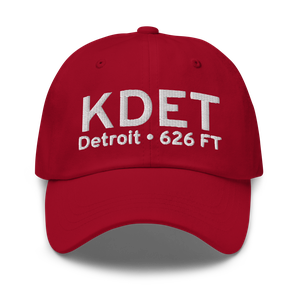 Coleman A. Young Municipal Airport (KDET) ICAO Hat