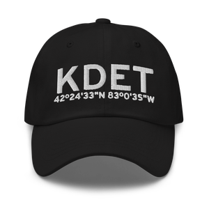 Coleman A. Young Municipal Airport (KDET) ICAO Hat