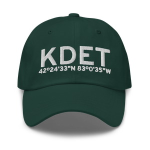 Coleman A. Young Municipal Airport (KDET) ICAO Hat