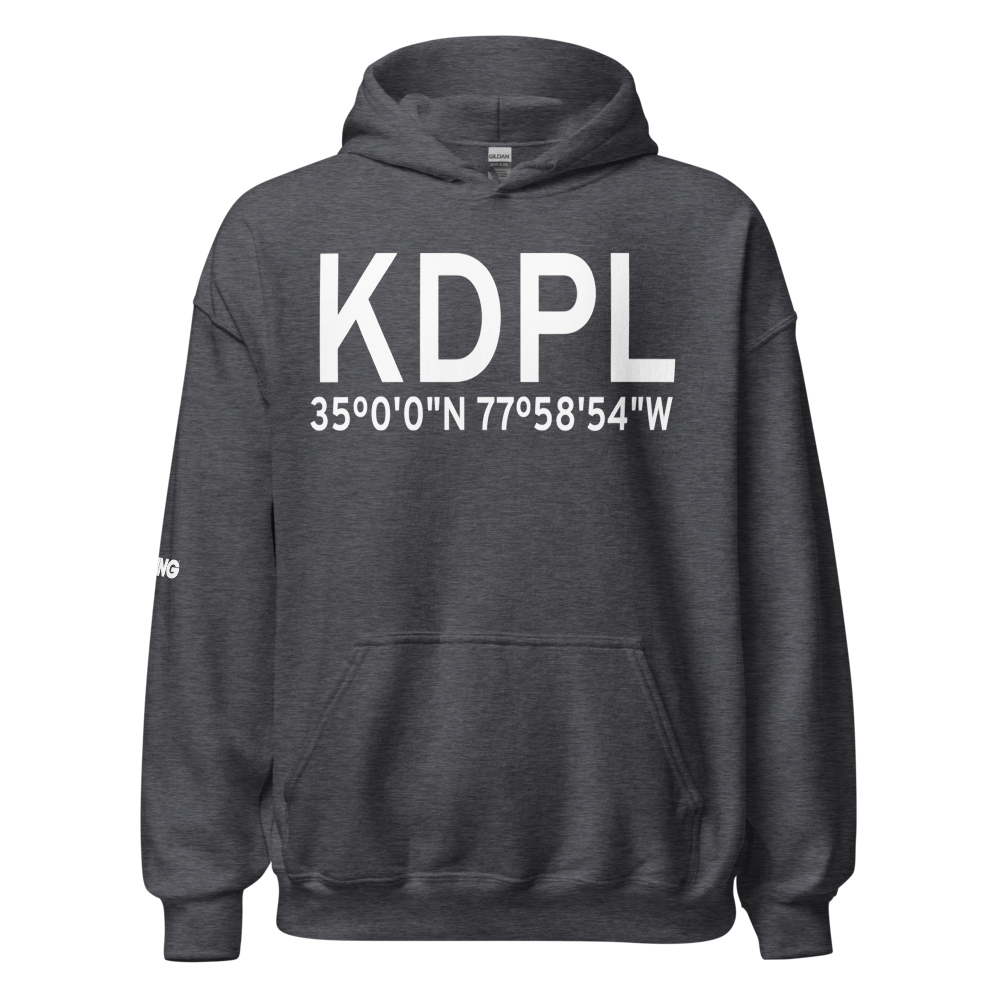 Duplin County Airport (KDPL) ICAO Hoodie Sweatshirt 