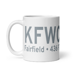 Fairfield Municipal Airport (KFWC) ICAO Mug