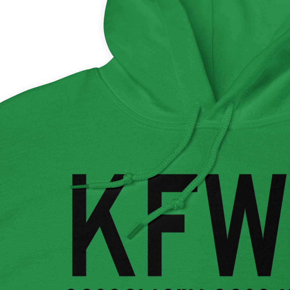 Fairfield Municipal Airport (KFWC) ICAO Hoodie Sweatshirt 