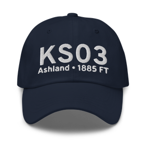 Ashland Municipal Sumner Parker Field (KS03) ICAO Hat