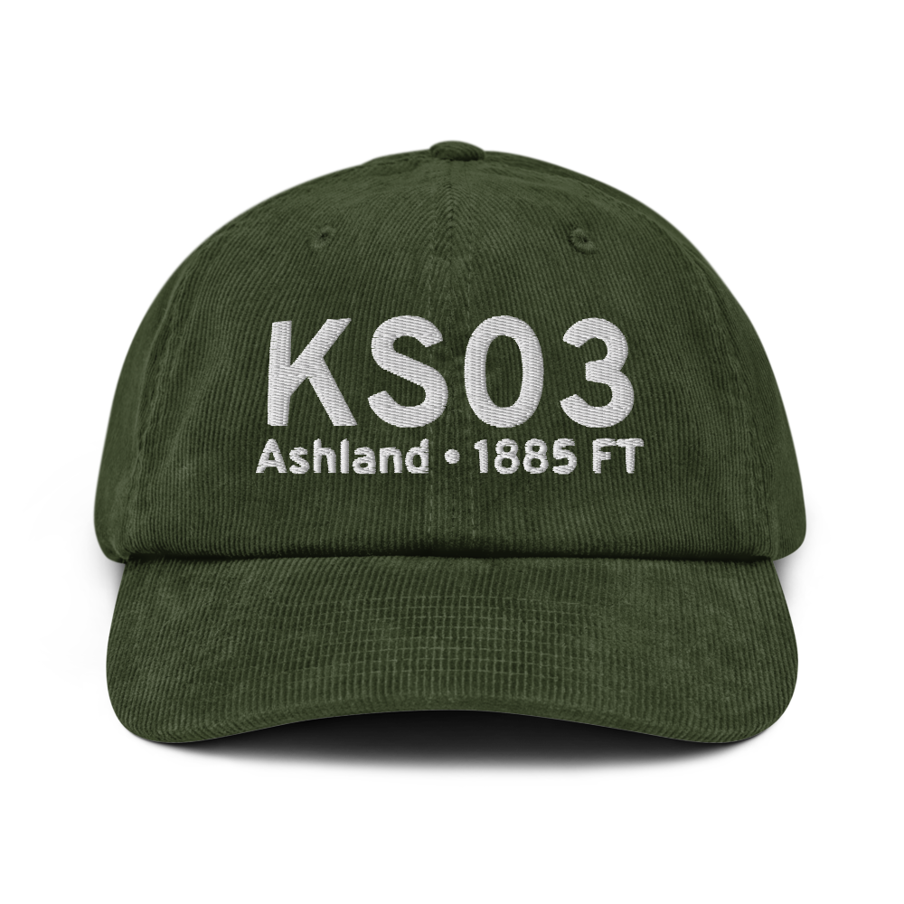 Ashland Municipal Sumner Parker Field (KS03) ICAO Hat 