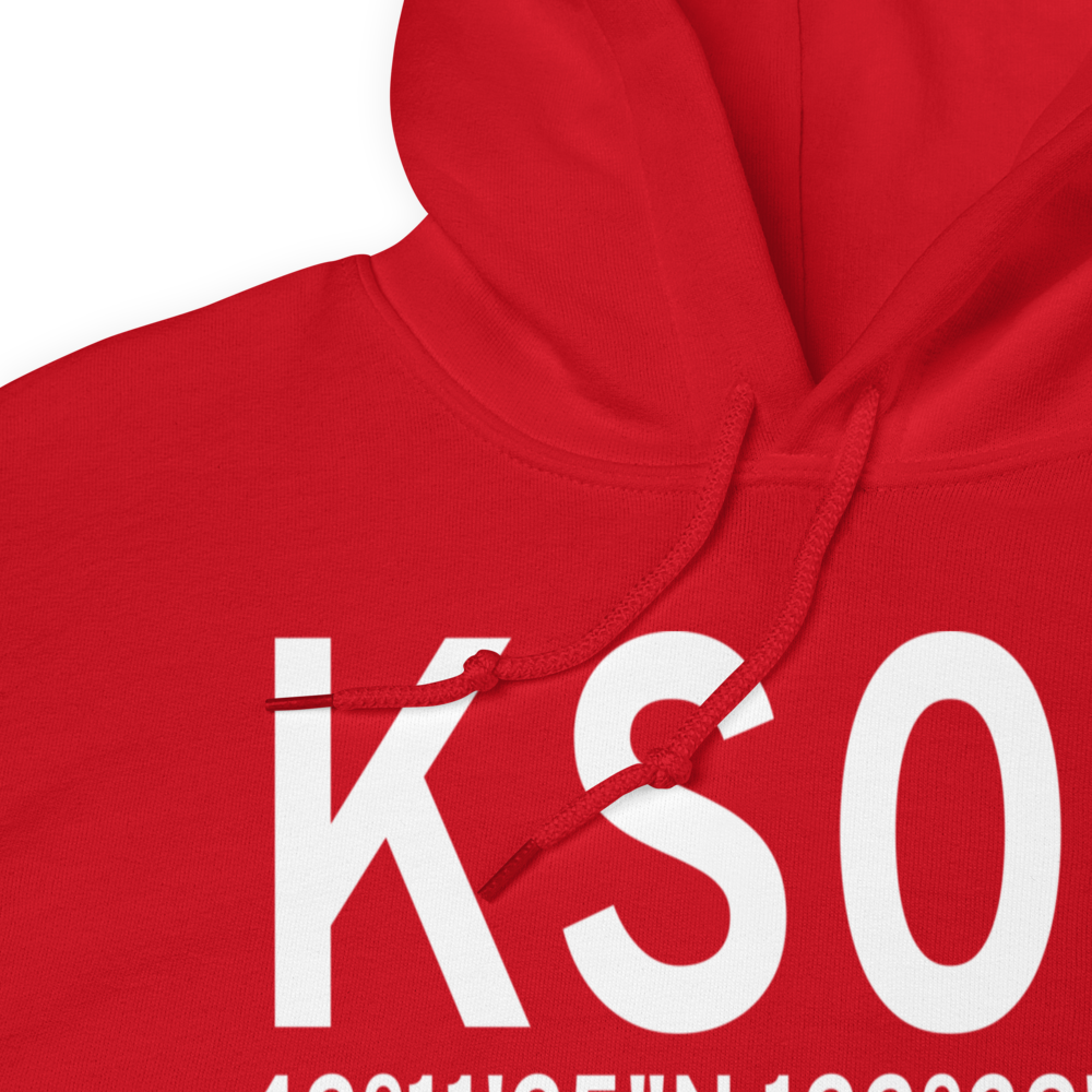 Ashland Municipal Sumner Parker Field (KS03) ICAO Hoodie Sweatshirt 