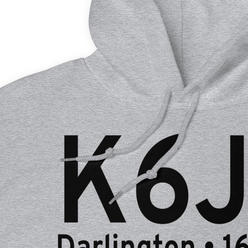 Branhams Airport (K6J7) ICAO Hoodie Sweatshirt 