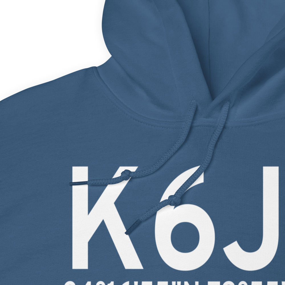 Branhams Airport (K6J7) ICAO Hoodie Sweatshirt 