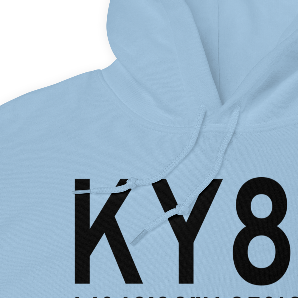 Kalkaska City Airport (KY89) ICAO Hoodie Sweatshirt 