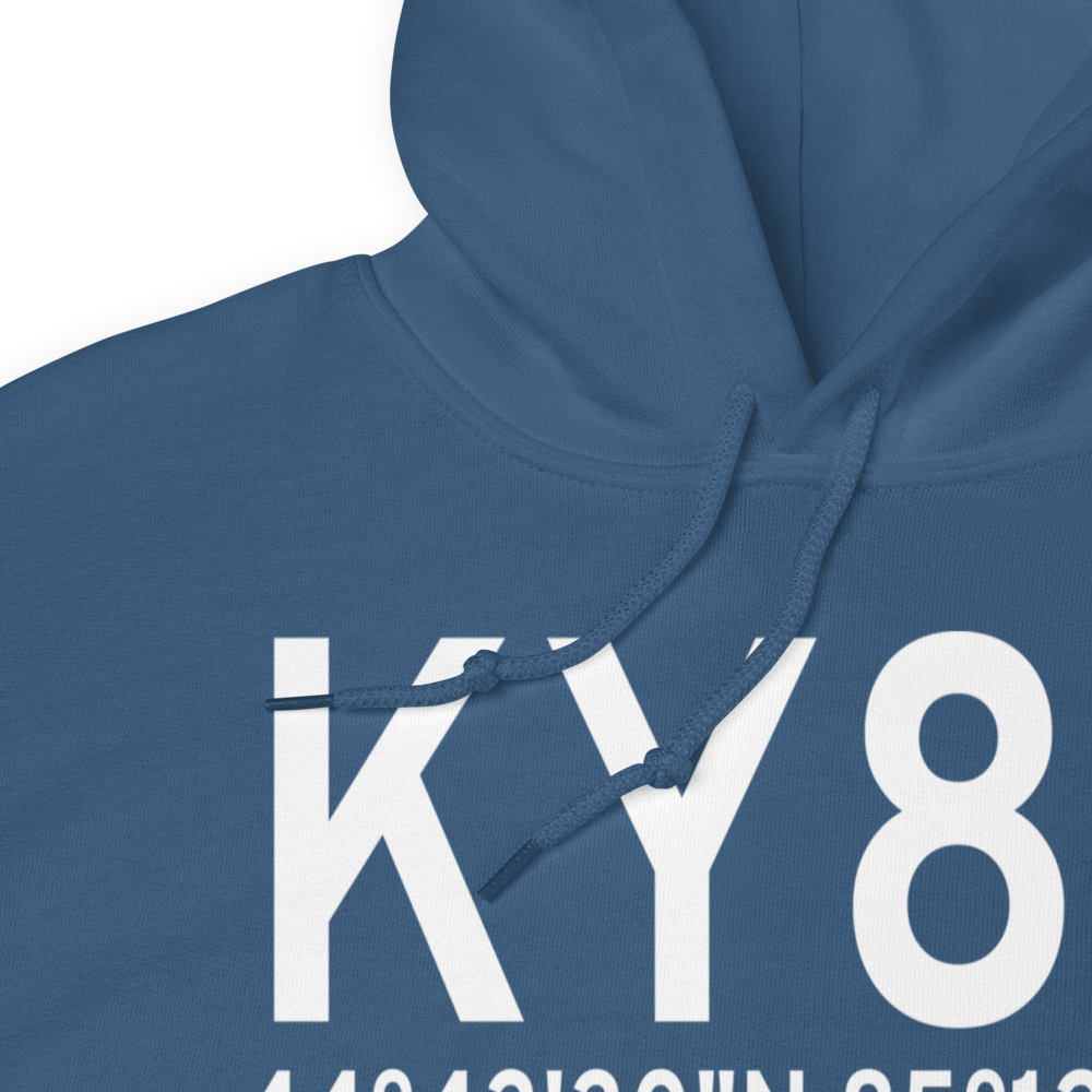 Kalkaska City Airport (KY89) ICAO Hoodie Sweatshirt 