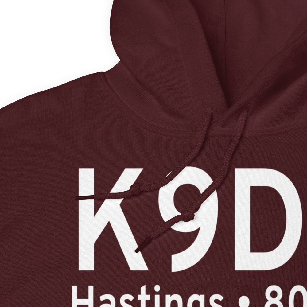 Hastings Airport (K9D9) ICAO Hoodie Sweatshirt 