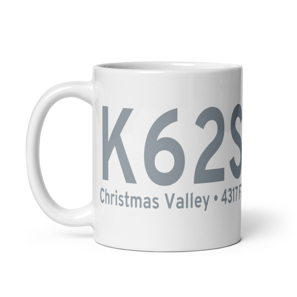 Christmas Valley Airport (K62S) ICAO Mug 