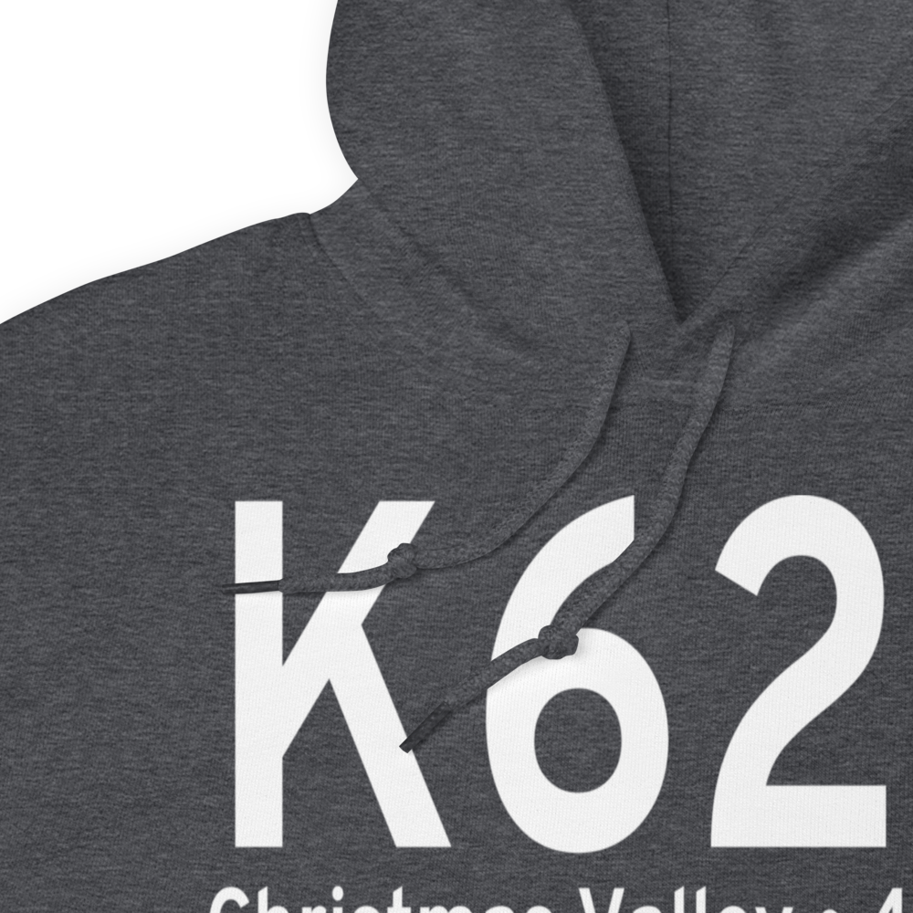 Christmas Valley Airport (K62S) ICAO Hoodie Sweatshirt 