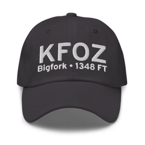 Bigfork Municipal Airport (KFOZ) ICAO Hat