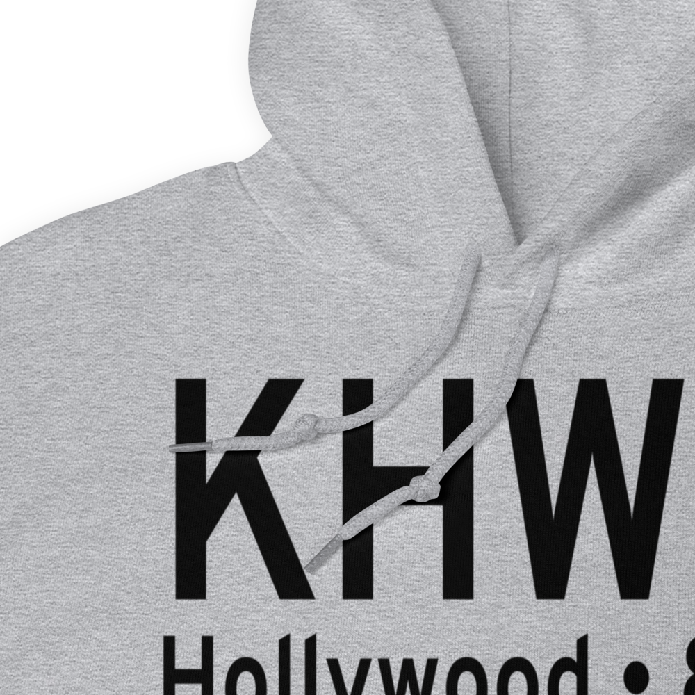 North Perry Airport (KHWO) ICAO Hoodie Sweatshirt 