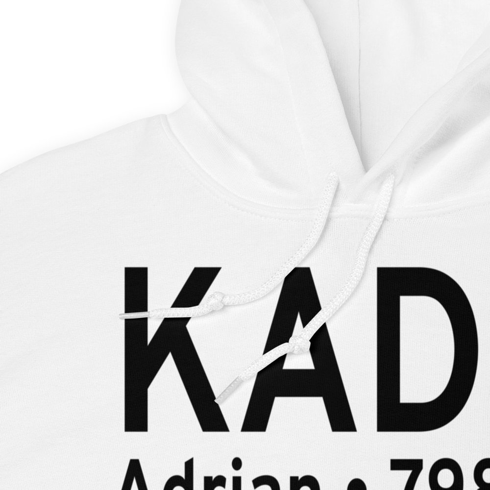 Lenawee County Airport (KADG) ICAO Hoodie Sweatshirt 