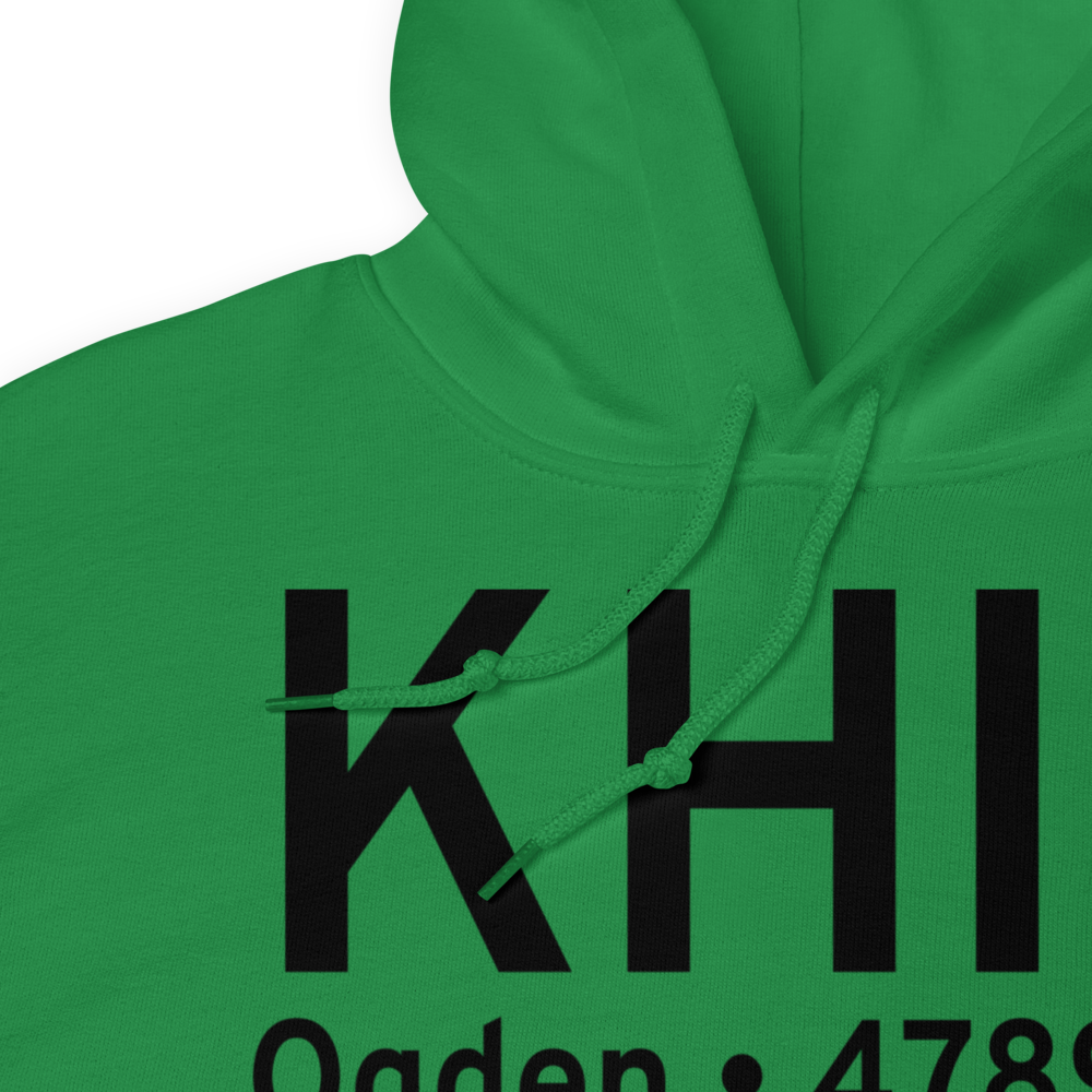 Hill Air Force Base (KHIF) ICAO Hoodie Sweatshirt 