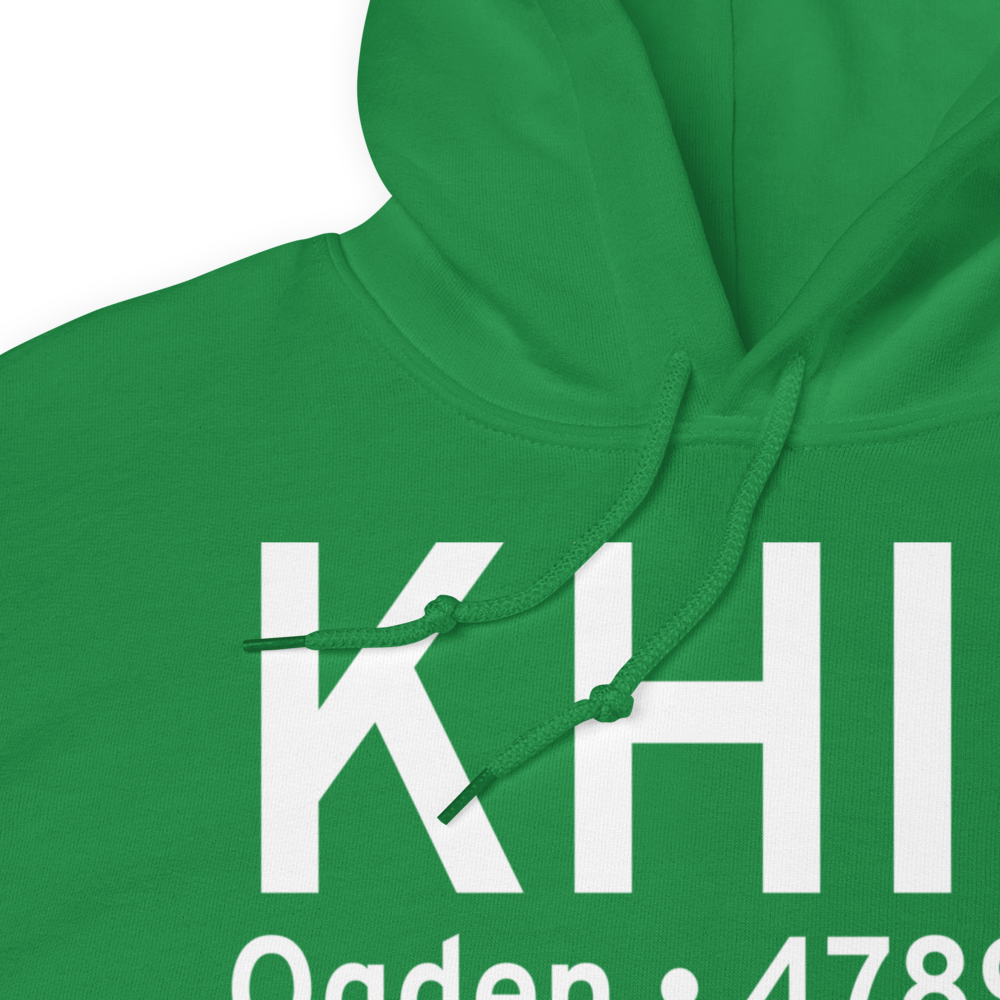 Hill Air Force Base (KHIF) ICAO Hoodie Sweatshirt 