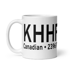 Hemphill County Airport (KHHF) ICAO Mug