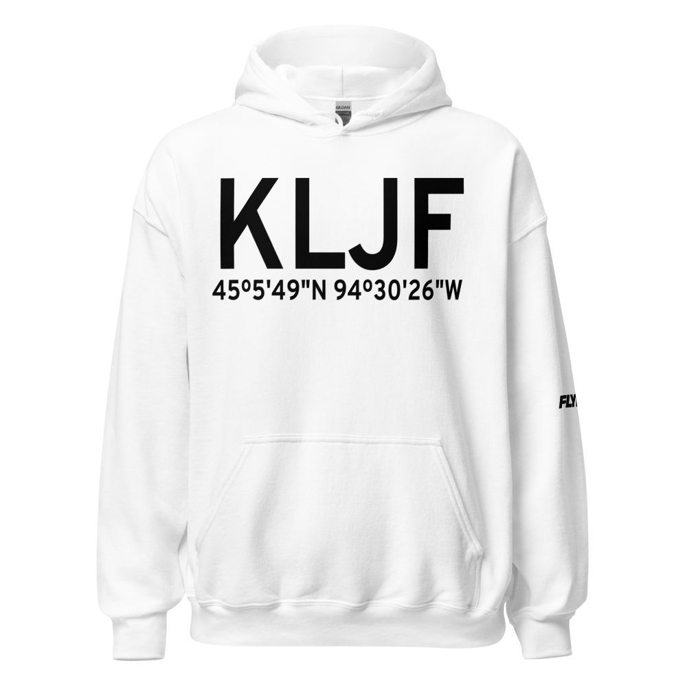Litchfield Municipal Airport (KLJF) ICAO Hoodie Sweatshirt 