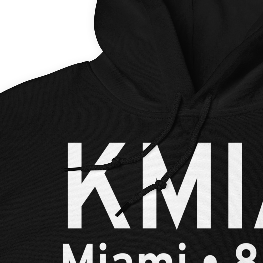 Miami International Airport (KMIA) ICAO Hoodie Sweatshirt 