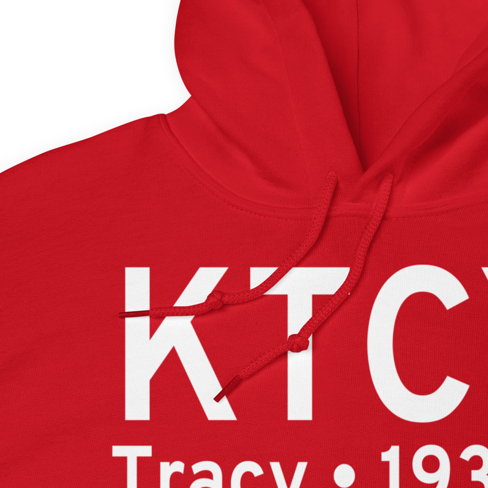 Tracy Municipal Airport (KTCY) ICAO Hoodie Sweatshirt 
