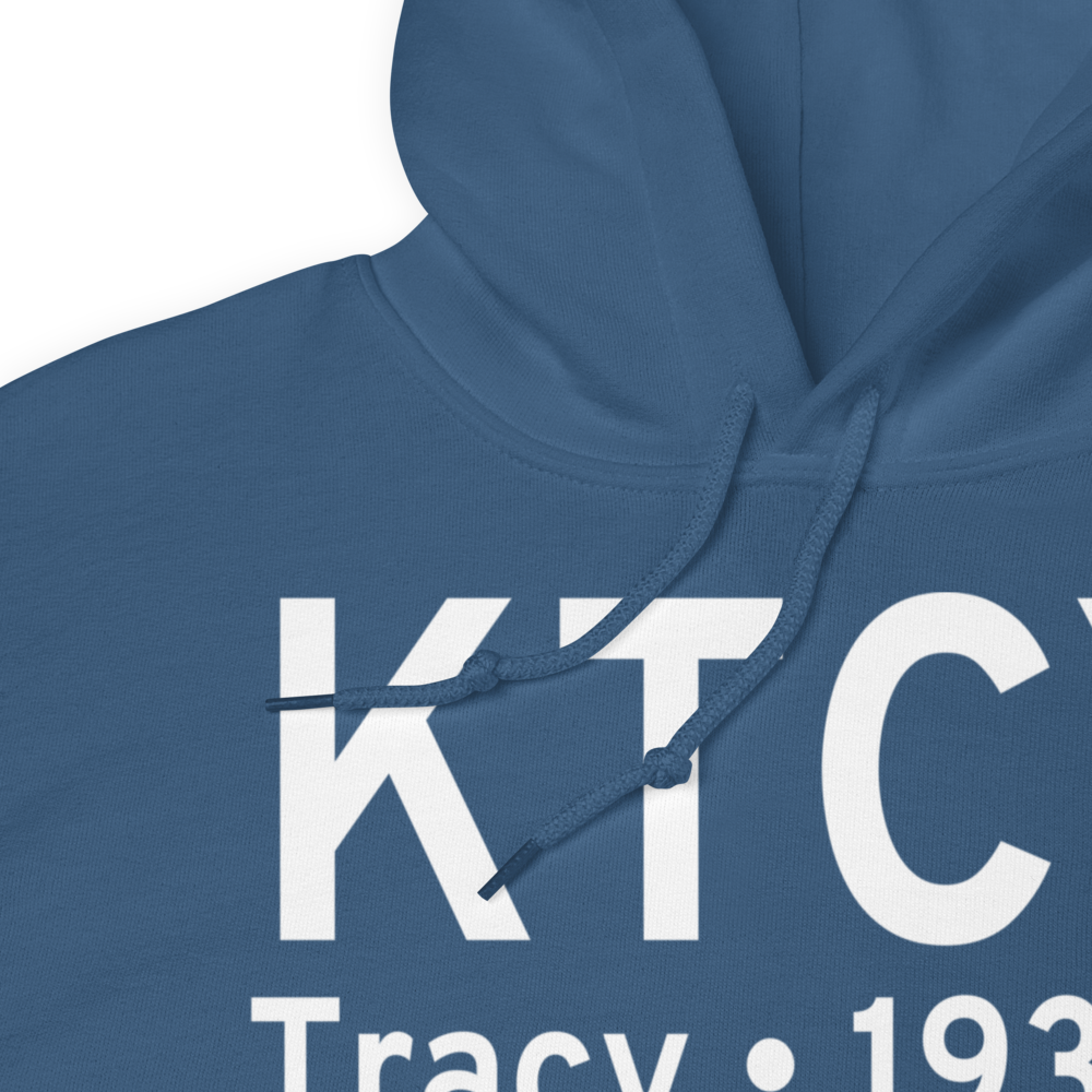 Tracy Municipal Airport (KTCY) ICAO Hoodie Sweatshirt 