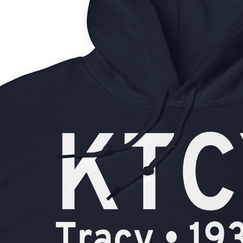 Tracy Municipal Airport (KTCY) ICAO Hoodie Sweatshirt 