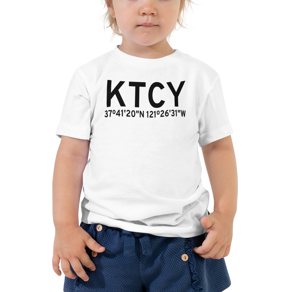 Tracy Municipal Airport (KTCY) ICAO Toddler T-Shirt 