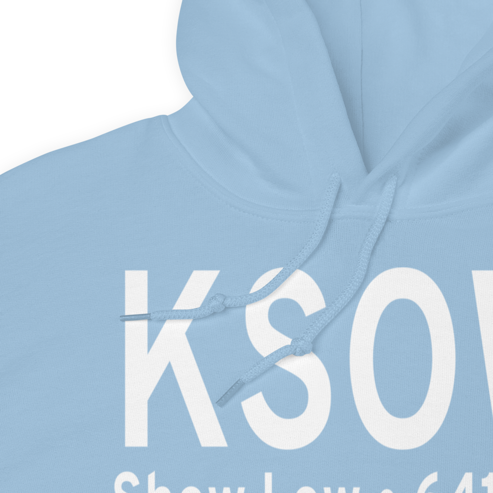 Show Low Regional Airport (KSOW) ICAO Hoodie Sweatshirt 