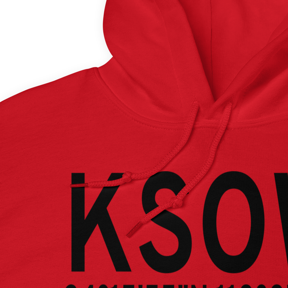 Show Low Regional Airport (KSOW) ICAO Hoodie Sweatshirt 