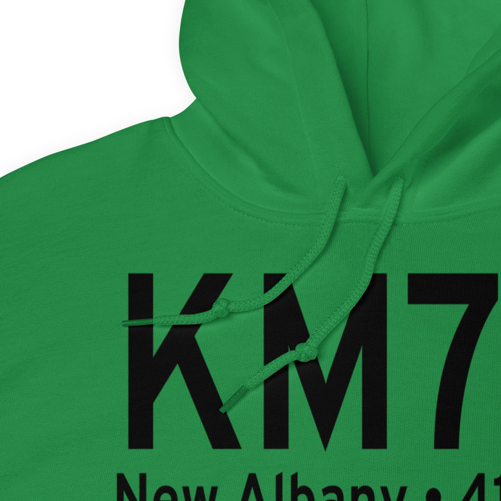New Albany Union County Airport (KM72) ICAO Hoodie Sweatshirt 