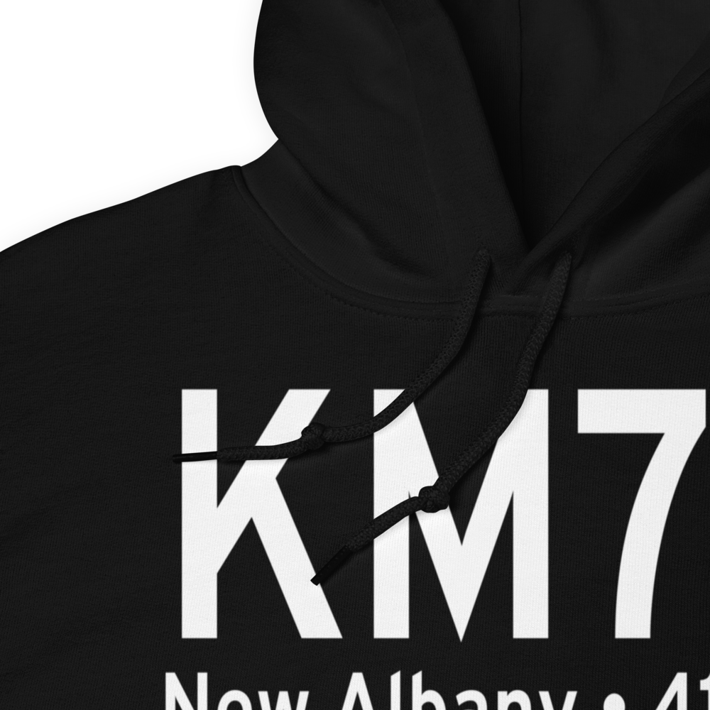 New Albany Union County Airport (KM72) ICAO Hoodie Sweatshirt 