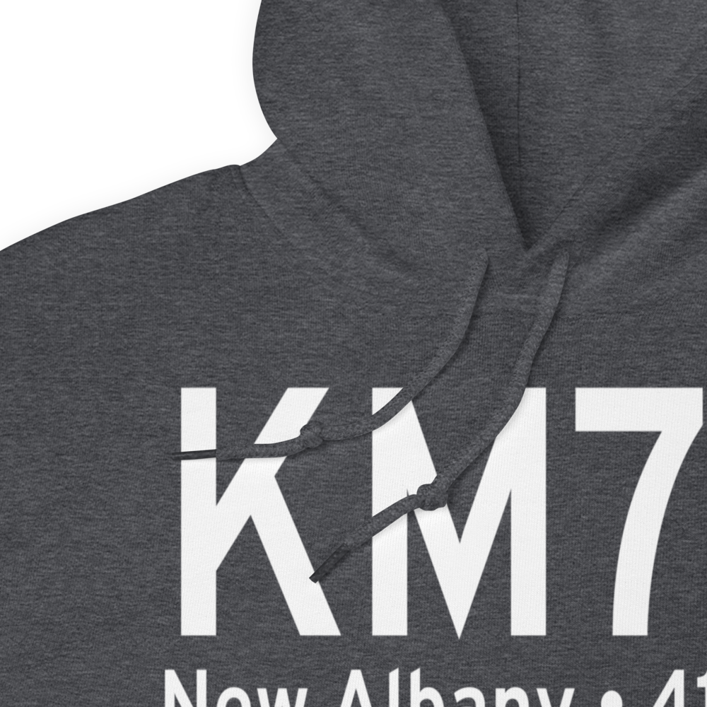 New Albany Union County Airport (KM72) ICAO Hoodie Sweatshirt 